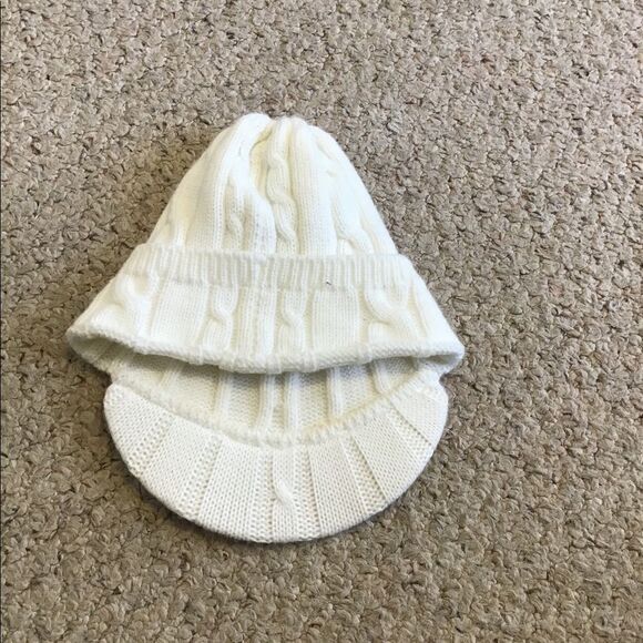 NWOT MICHAEL KORS Thermal cuff hat IVORY KNIT BEANIE CAP HAT - Picture 2 of 3